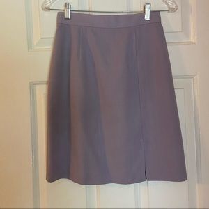 High Waist Lavender Pencil Skirt